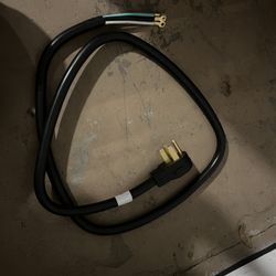 4 Foot Range Electrical Power Cord 4 Prong Wire 40 Amp 250