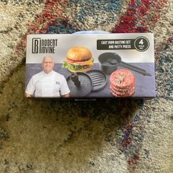 cast iron patty press 