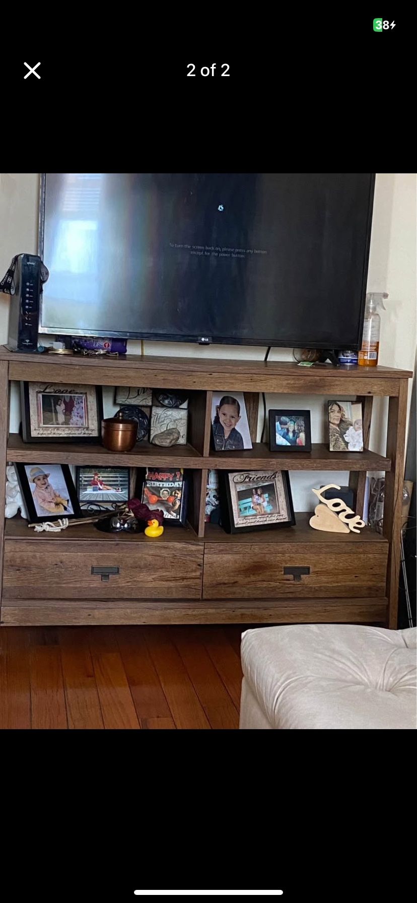 Tv Stand& Sofa