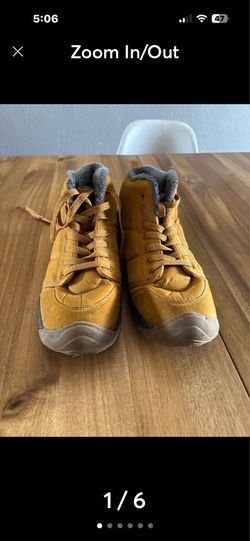 Mens Winter Trekking Snow Boots Water Resistant Shoes Anti-Slip Fully Fur Lined