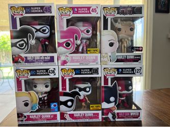 Harley Quinn Funko pops