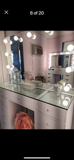 Vanity with Touch Screen Mirror