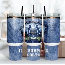 Indianapolis Colts Football 40oz Tumbler