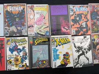 Vintage Comic Book Collection - Marvel, DC, Image, and More