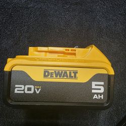 Dewalt 20v 5AH Battery 
