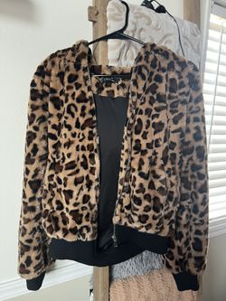 Leopard Jacket Size L