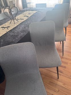 8 dining chairs