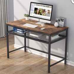 (NEW) Computer Desk Writing Study Desk PC Notebook Laptop Study Table Office Desk Workstation - Simple Style