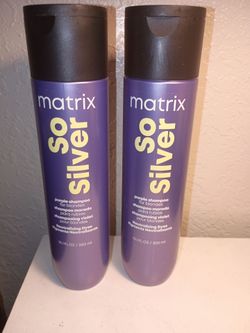 Matrix purple shampoo new $15 each must pick up in Edinburg no holds