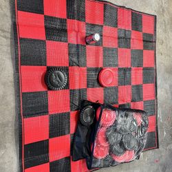 Outdoor Checker Set