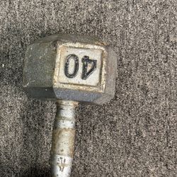 40 lbs Dumbbell