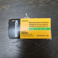 Bostitch Narrow Crown Staples