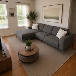 Couch Sectional | High end Gray Stylish