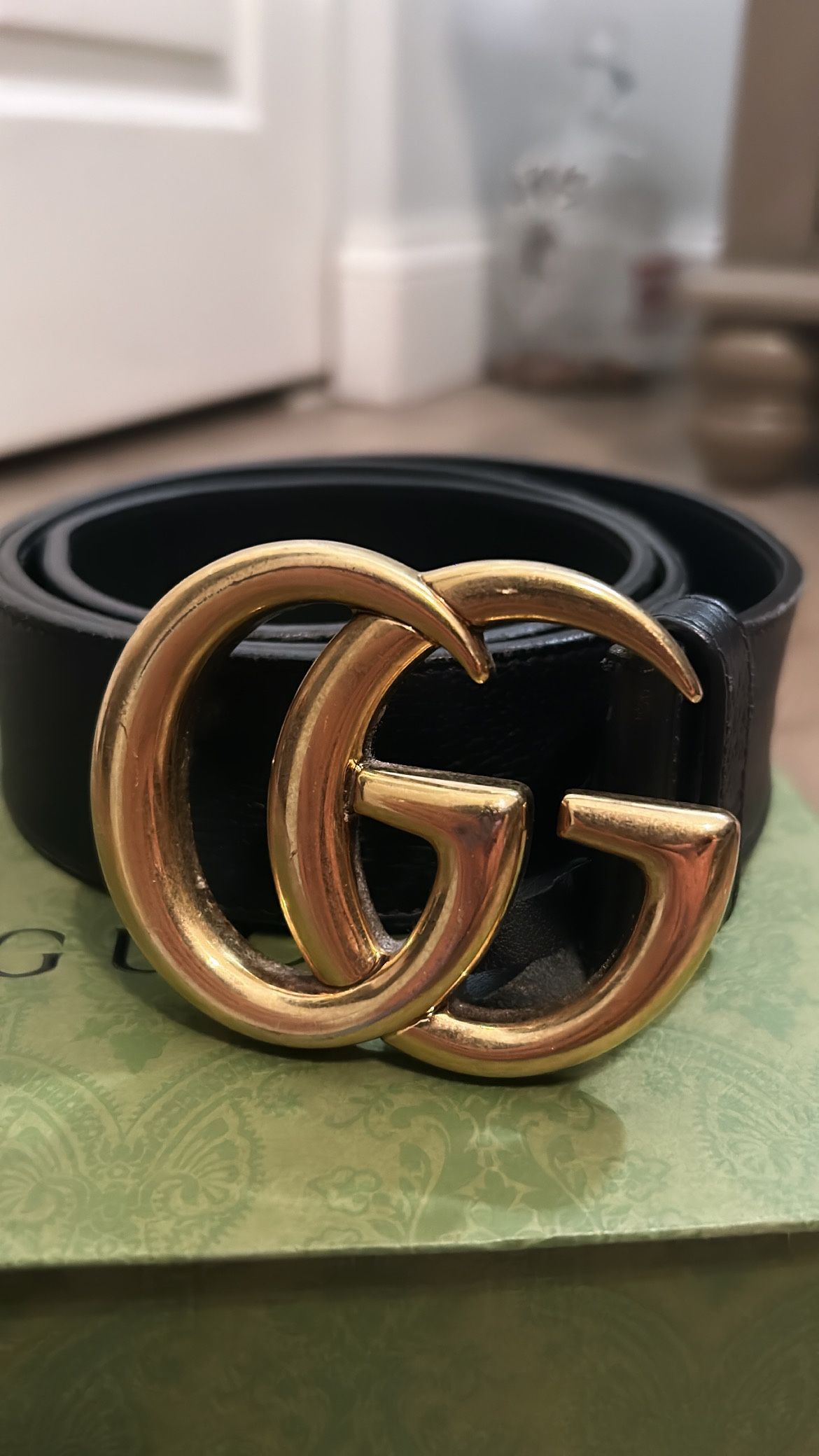 100% Real Authentic Gucci Belt