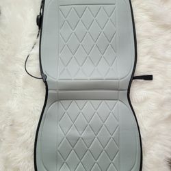 Gray Car Seat Cushion. Something I Ordered But Didn't Use. 