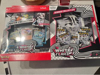 Pokémon Scarlet & Violet White Flare Bundle – Poster + Binder Collection Sealed