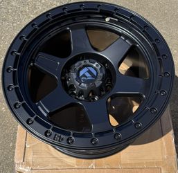 Brand New 17x9 Fuel Style Flow Formed Matte Black Wheels 6x139 Price Firm All 4