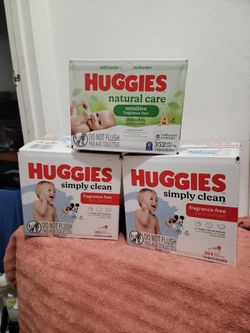 Tres cajas de wipes por $39