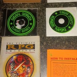 Ultimate RPG Archives PC and Game Manual Inuyasha Season 1, 2 And 3