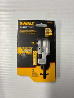 DEWALT Elite Series Lighted Right Angle Attachment