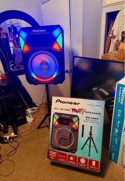 Pioneer 700W Bluetooth Party Speaker – PSX615 PA System w/ Deep Bass, Mic Inputs, DJ / Karaoke Ready