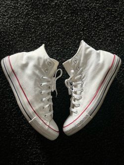 Converse Chuck Taylor white size 12 (fits 13)