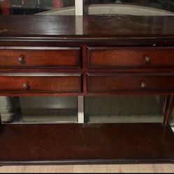 Entryway Table Side Table With Drawers