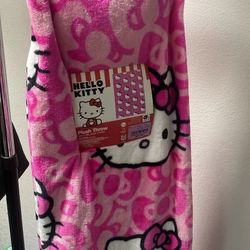 Hello Kitty Throw Blanket 