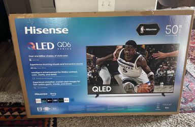 Hisense 50” QD6 LED TV