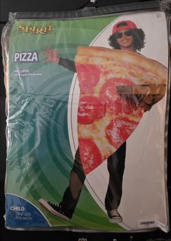 Spirit Pizza Slice Halloween Costume Child