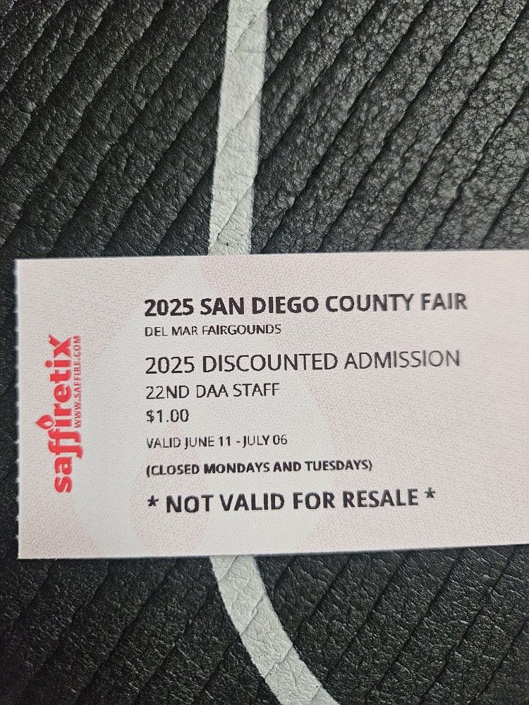 San Diego County Fair Tickets For Sale