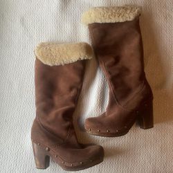 Ugg Baddie Fur Boots With Fur  Vibes 💋