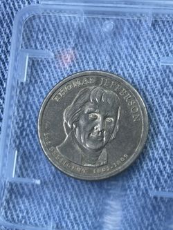Thomas Jefferson Dollar Coin 1801