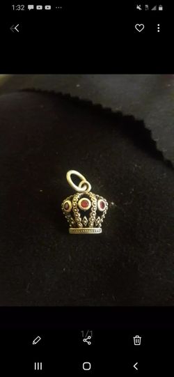 925.Silver Crown Pendant.