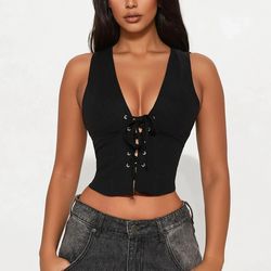 Vest Corset Top