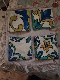 Set Of 4 Pillow Covers