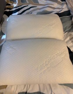 Miracle Bamboo Memory Foam Pillows – Set of 2