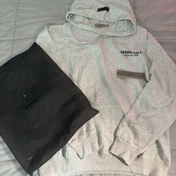 Grey Essentials Hoodie
