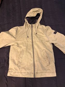 mens guess windbreaker jacket size small