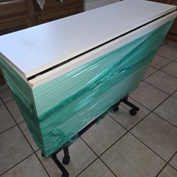Hobby /Craft Table,folds Down To Size In Pic