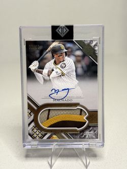 Manny Machado Patch Auto 💎🔥