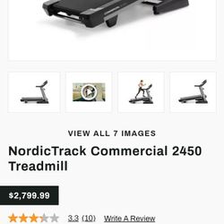Nordictrack Commercial 2450 New In Box With ifit 1 Year Subscription 