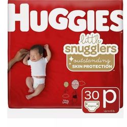 Huggies Baby Diapers Little Snugglers Size Preemie 30