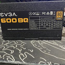 EVGA 600 BQ Bronze Plus Power Supply