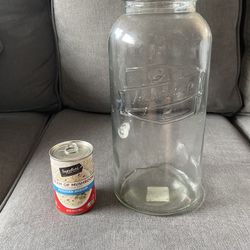 Huge Mason-like Jar 13” Tall  $20