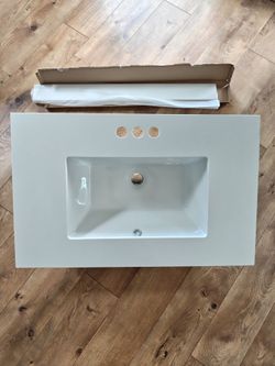 NEW Countertop + Sink
