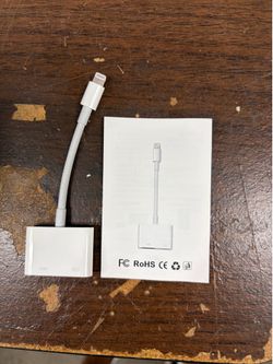 Apple Lightning to HDMI Adapter - iPhone / iPad to TV - 1080P