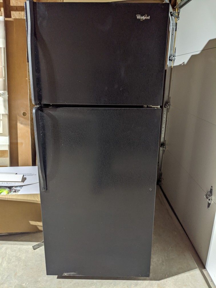 Whirlpool Black Refrigerator