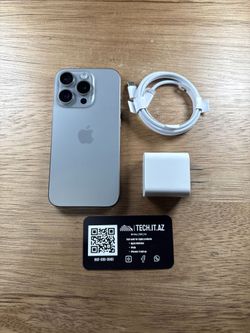 📱 iPhone 15 Pro | 128GB | Natural Titanium | Unlocked (Any Carrier)