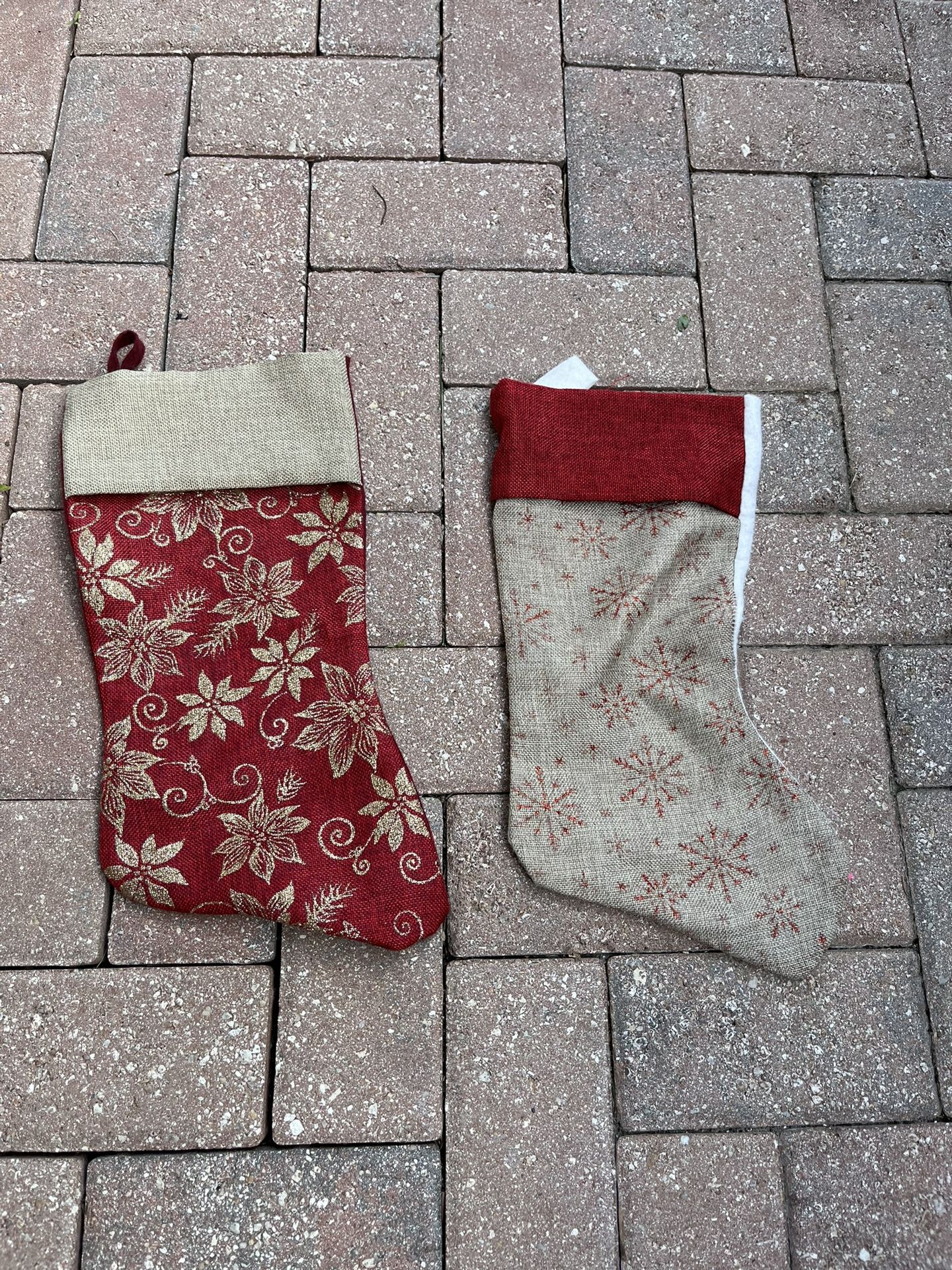 Never Been Used Christmas Stockings